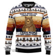 Bear Coffee Ugly Christmas Sweater