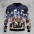 Dachshund Family Ugly Christmas Sweater