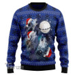 Wolf Moon Ugly Christmas Sweater