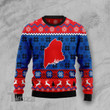 Sweet Home Maine Ugly Christmas Sweater