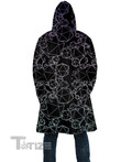 Icosahedron Madness Cold Hooded Cloak Coat