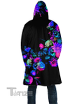 Darkest Bloom Hooded Cloak Coat