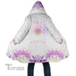 Cotton Candy Lavender Hooded Cloak Coat