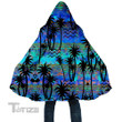 Tropical Dreams Hooded Cloak Coat