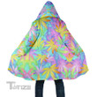 Take a Little Trip with Weed Hooded Cloak Coat
