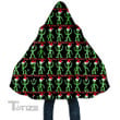 Alien Christmas Hooded Cloak Coat