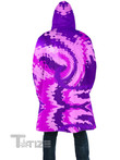 Purple Haze Hooded Cloak Coat