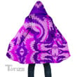 Purple Haze Hooded Cloak Coat