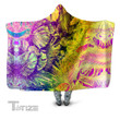 Junglist Rainbow Hooded Blanket