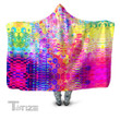 Spectral Cubes Hooded Blanket