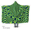 Green Portal Hooded Blanket