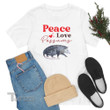 Possum T-shirt  Peace Love Possums  Valentine 2023's Day 2023 Graphic Unisex T Shirt, Sweatshirt, Hoodie Size S - 5XL