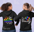 I'm Her Beast I'm Her Beauty Personalized Couple Matching Shirt LGBT Pride Couple Graphic Unisex T Shirt, Sweatshirt, Hoodie Size S - 5XL