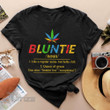 Bluntie Definition Shirt Funny Vintage Smoking Weed Graphic Unisex T Shirt, Sweatshirt, Hoodie Size S - 5XL