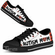 Autism Mom - Autism Awareness Low Low Top Canvas Shoes