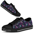 Colorful Leaves - Weed Low Top Canvas Shoes