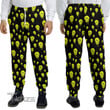 EDM Rave Outfit Male Drippy Melting Smiley Faces Aesthetic Unisex Sweatpants Track Pants