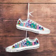 Autism Mom Autism Awareness Low Top Canvas Shoes