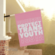 Protect Trans Youth House Flag Pride Month Decorations Safe Garden Flag, House Flag