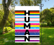 Ships Free Human Kind Black Lives Trans Lives Gay Pride Garden Flag, House Flag