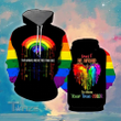 LGBTQ Pride Month LGBT Pattern Color 3D All Over Printed Shirt, Sweatshirt, Hoodie, Bomber Jacket Size S - 5XL