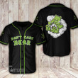 Weed Don't Care Bear Baseball Shirt
