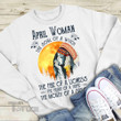 Native April Women The Soul of a Witch Graphic Unisex T Shirt, Sweatshirt, Hoodie Size S - 5XL