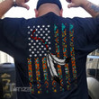 Native American Flag Graphic Unisex T Shirt, Sweatshirt, Hoodie Size S - 5XL