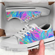 Psychedelic Art Magic Trippy Hippie Low Top Canvas Shoes