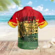 Weed Weed Dad Lion Rasta All Over Printed Hawaiian Shirt Size S - 5XL