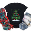 Cannabis Christmas Tree Shirt Funny Smoking Weed Marijuana Graphic Unisex T Shirt, Sweatshirt, Hoodie Size S - 5XL