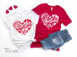 Happy Valentines Day Shirt Valentines Day Tshirt Couple Graphic Unisex T Shirt, Sweatshirt, Hoodie Size S - 5XL