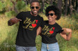 Black Pride Love Tshirt Love Shirt Matching Couple Shirts Anniversary Shirt Black Love Couple Graphic Unisex T Shirt, Sweatshirt, Hoodie Size S - 5XL