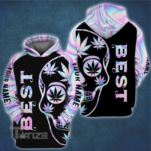 Skull Weed couple Best buds 3D All Over Printed Shirt, Sweatshirt, Hoodie, Bomber Jacket Size S - 5XL
