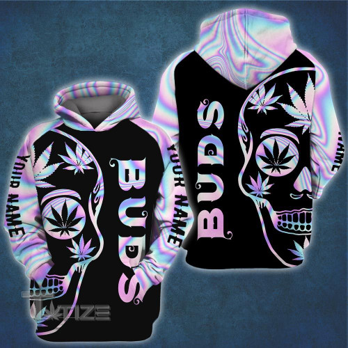 skull Weed couple best buds 3D All Over Printed Shirt, Sweatshirt, Hoodie, Bomber Jacket Size S - 5XL