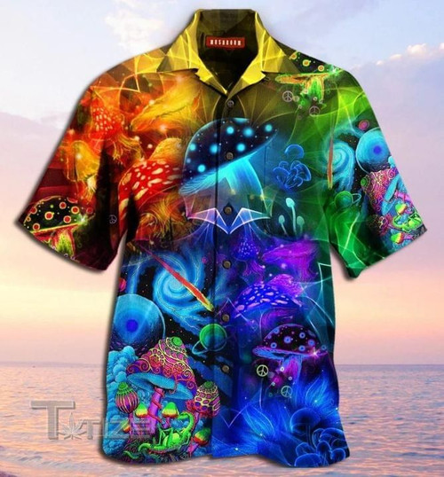 Mushroom color pattern Hawaiian Shirt