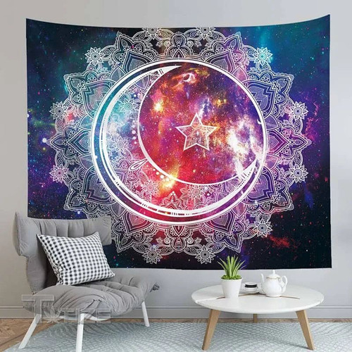 LSD psychedelic color Tapestry
