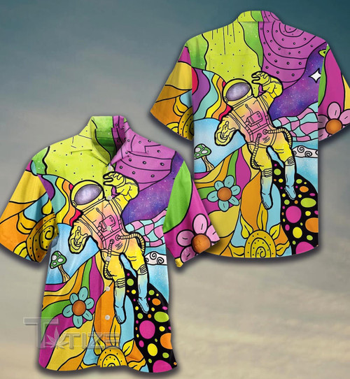 LSD psychedelic astronaut Hawaiian Shirt