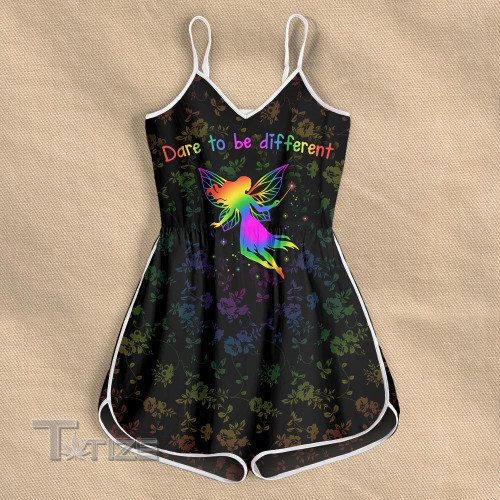 LGBT Dare To Be Different Fairy Rompers For Women