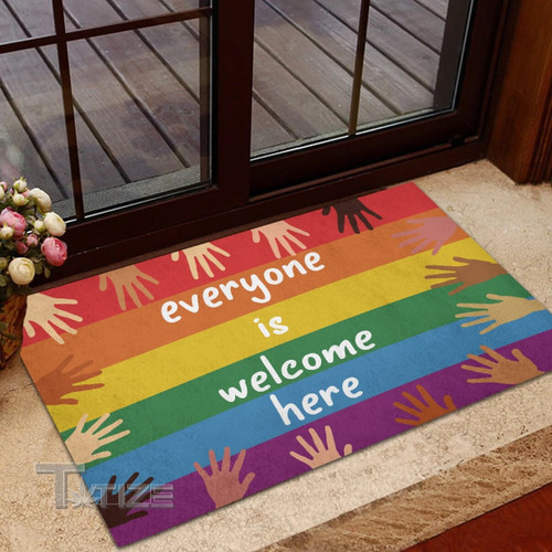 LGBT Pride, Hate Has No Home Here Doormat