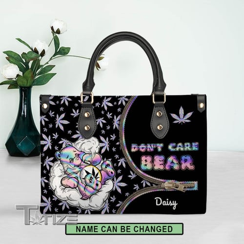 Don't Care Bear Leather Bag