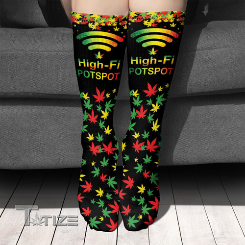High Fi Hot spot Socks