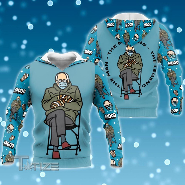 Bernie the man the mittens the legend 3D All Over Printed Shirt, Sweatshirt, Hoodie, Bomber Jacket Size S - 5XL