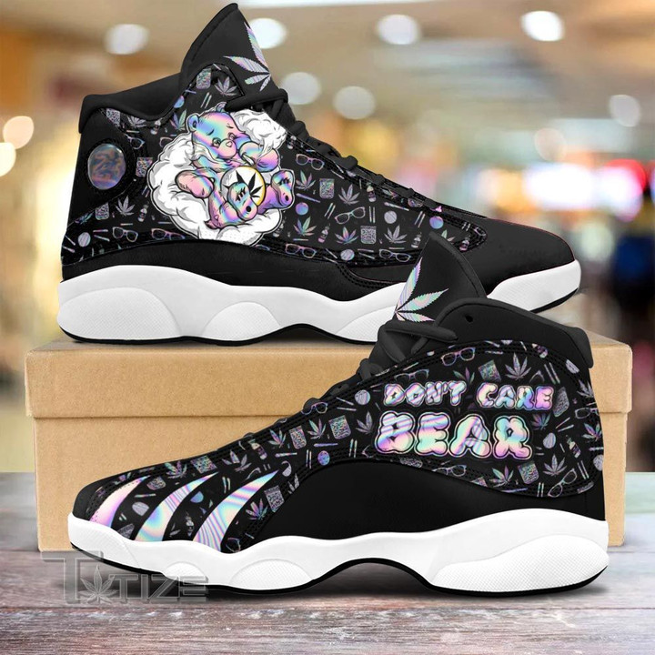 Weed dont care bear hologram 13 Sneakers XIII Shoes
