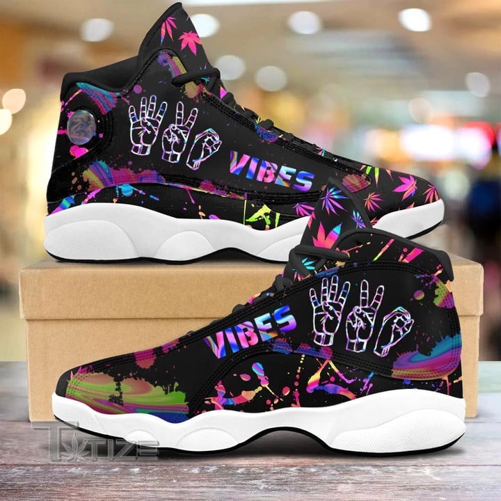 Weed vibes color 13 Sneakers XIII Shoes