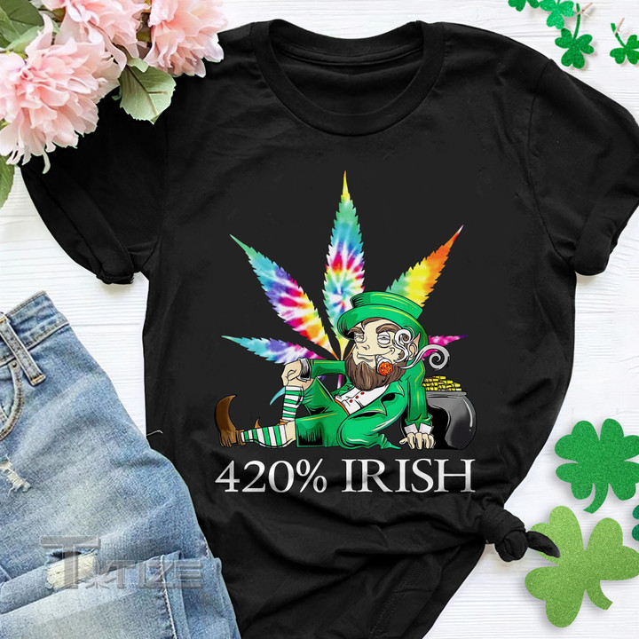 420% Irish Graphic Unisex T Shirt, Sweatshirt, Hoodie Size S - 5XL