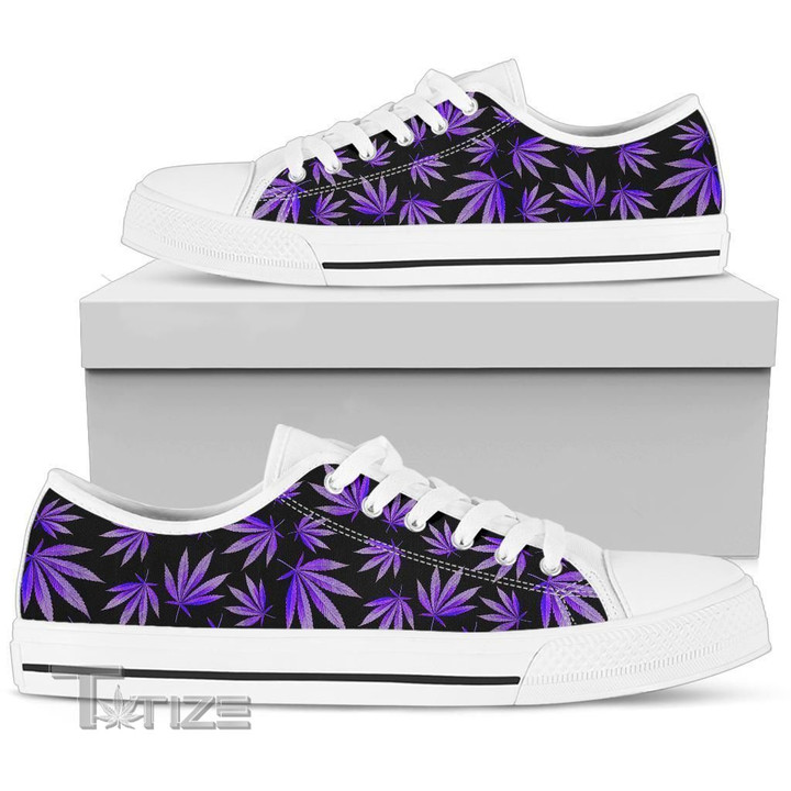 Marijuana Cannabis Low top Shoes Fashion fbc