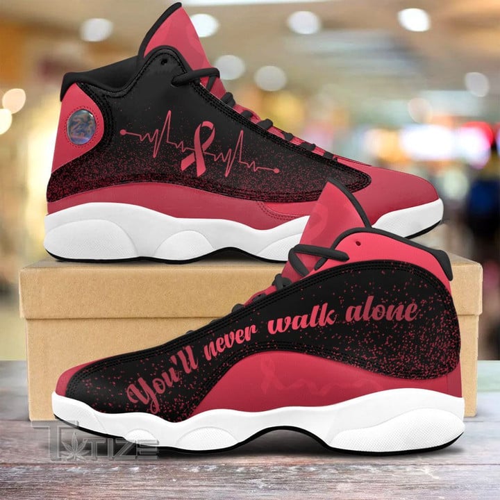 Multiple Myeloma You'll never walk alone 13 Sneakers XIII Shoes
