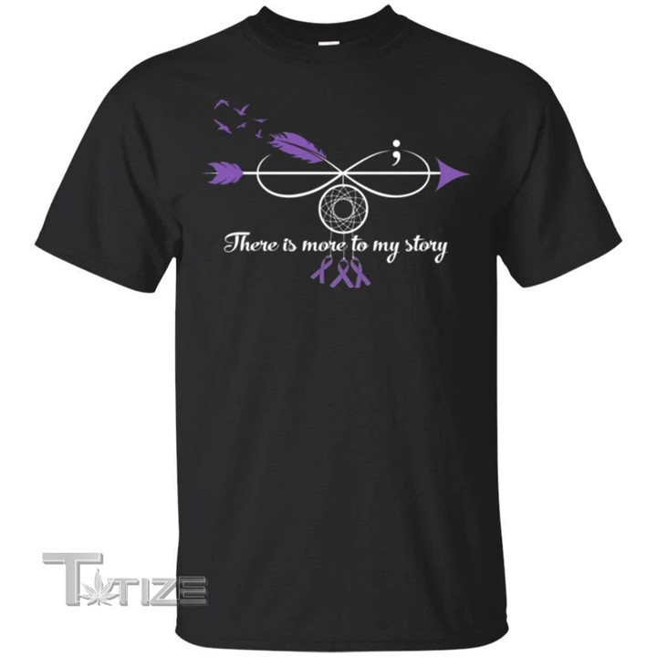 Alzheimer Awareness There is More to My Story Infinity Dreamcatcher  Graphic Unisex T Shirt, Sweatshirt, Hoodie Size S - 5XL