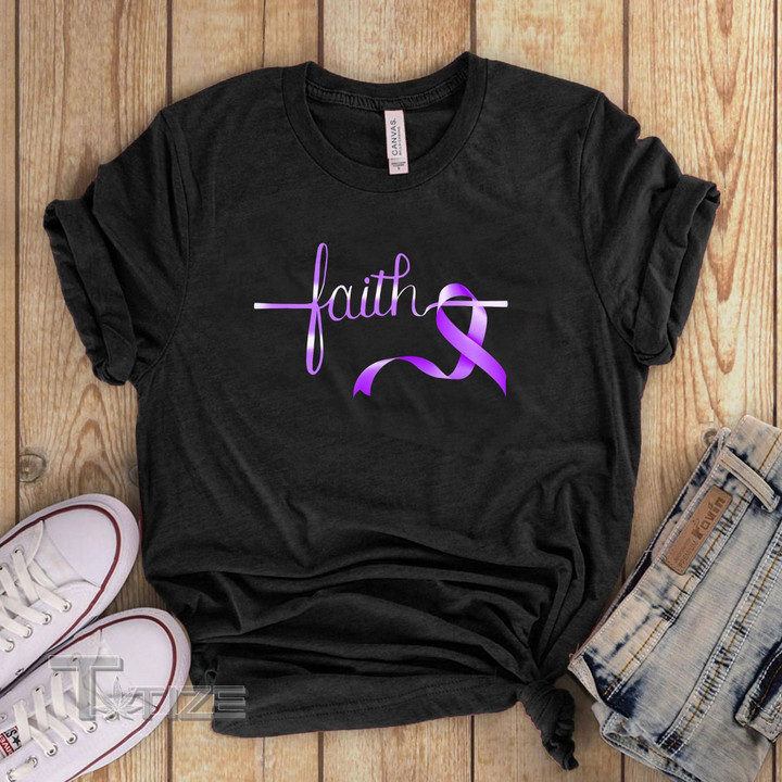 Faith Epilepsy Awareness  Graphic Unisex T Shirt, Sweatshirt, Hoodie Size S - 5XL